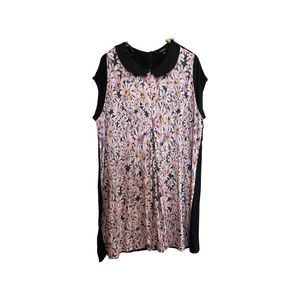 Simplybe floral Peter Pan collar dress